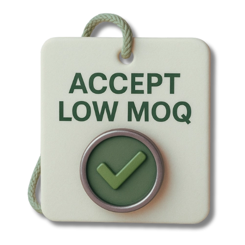 Low MOQ Icon